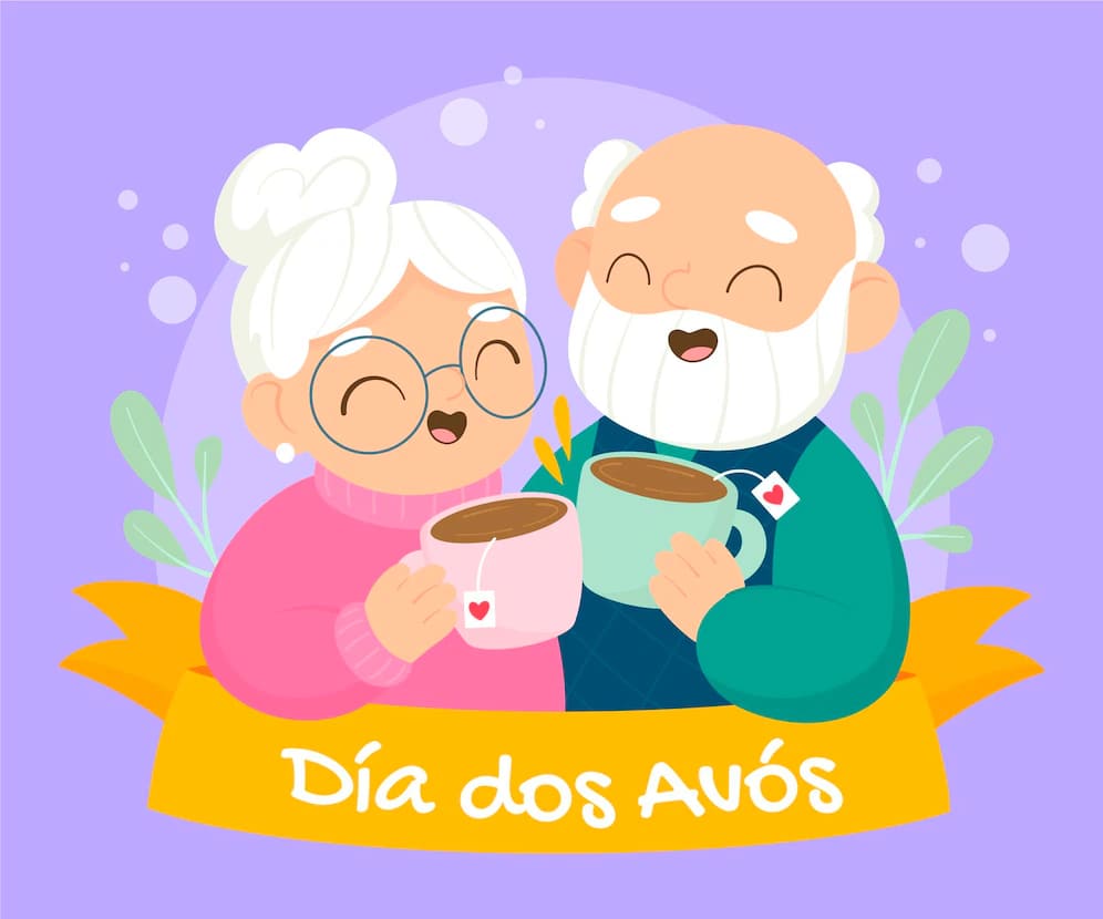 vetor de dia dos avós grátis - ilustracao do cartoon dia dos avos 23 2148968508