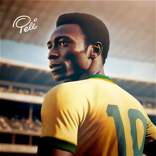 arte rei pele realista camisa 10