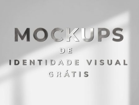 mockup de identidade visual gratis